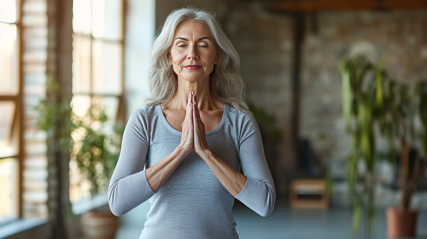 Консультація з йоги для старших людей